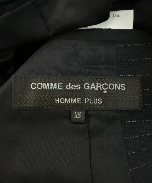 COMME des GARCONS HOMME PLUS（コムデギャルソンオムプリュス）コート 黒 サイズ:XS メンズ/2200630202012