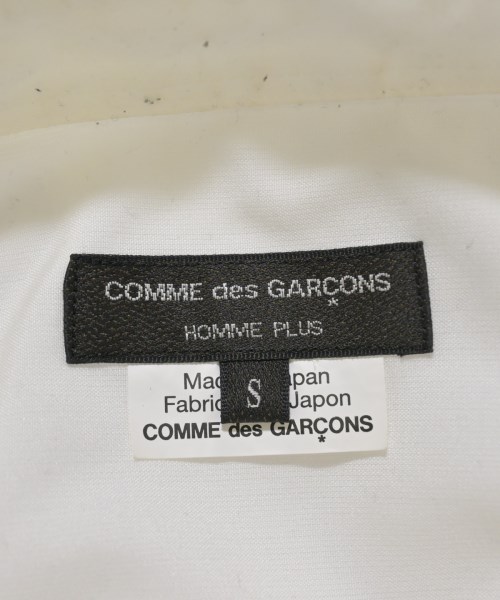 COMME des GARCONS HOMME PLUS（コムデギャルソンオムプリュス）カジュアルシャツ 白 サイズ:S メンズ/2200630974025