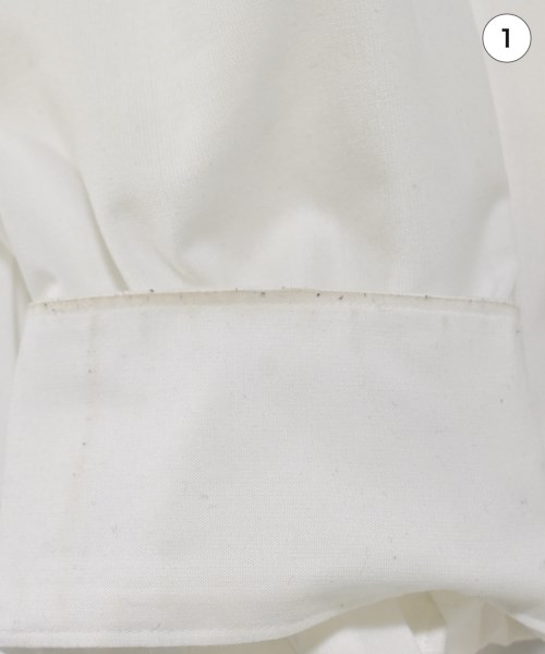 COMME des GARCONS HOMME PLUS（コムデギャルソンオムプリュス）カジュアルシャツ 白 サイズ:S メンズ/2200630974025