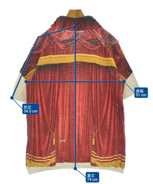 COMME des GARCONS HOMME PLUS（コムデギャルソンオムプリュス）ニット・セーター 赤 サイズ:M メンズ/2200631767121