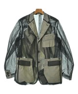 COMME des GARCONS HOMME PLUS（コムデギャルソンオムプリュス）カジュアルジャケット 黒 サイズ:L メンズ/2200631767251