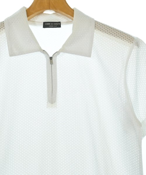 COMME des GARCONS HOMME PLUS（コムデギャルソンオムプリュス）ポロシャツ 白 サイズ:-(M位) メンズ/2200632484089