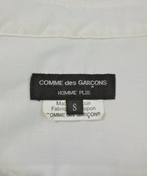 COMME des GARCONS HOMME PLUS（コムデギャルソンオムプリュス）カジュアルシャツ 白 サイズ:S メンズ/2200632915033