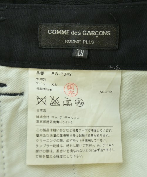 COMME des GARCONS HOMME PLUS（コムデギャルソンオムプリュス）ショートパンツ 黒 サイズ:XS メンズ/2200620370035