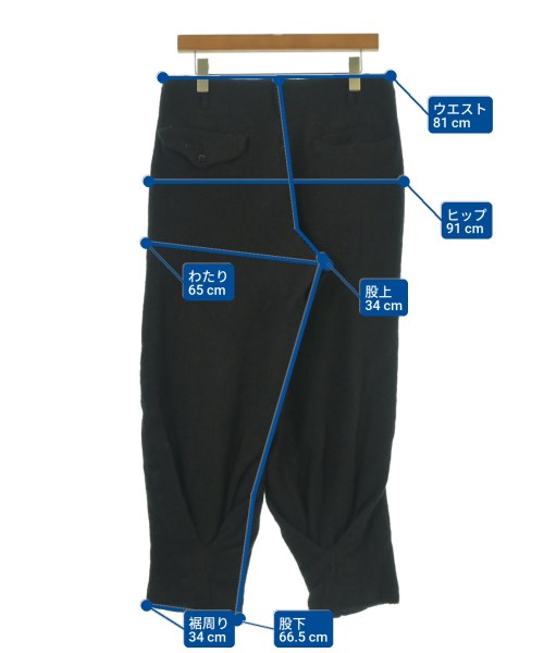 COMME des GARCONS HOMME PLUS（コムデギャルソンオムプリュス）その他 黒 サイズ:XS メンズ/2200633150044