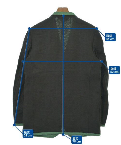 COMME des GARCONS HOMME PLUS（コムデギャルソンオムプリュス）テーラードジャケット 茶 サイズ:M メンズ/2200633150075