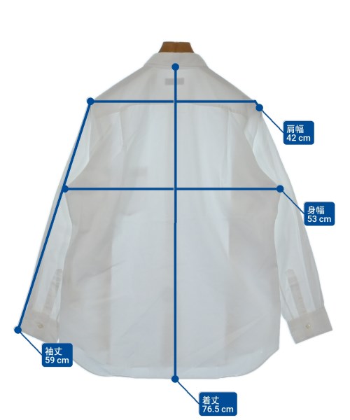 COMME des GARCONS HOMME PLUS（コムデギャルソンオムプリュス）カジュアルシャツ 白 サイズ:-(M位) メンズ/2200633444075
