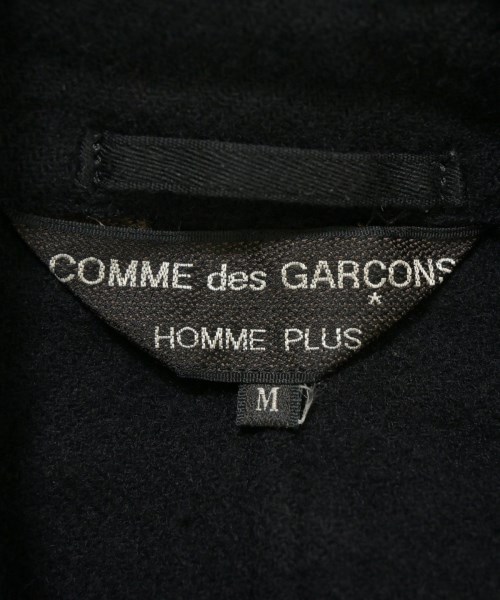 COMME des GARCONS HOMME PLUS（コムデギャルソンオムプリュス）ステンカラーコート 黒 サイズ:M メンズ/2200624988632