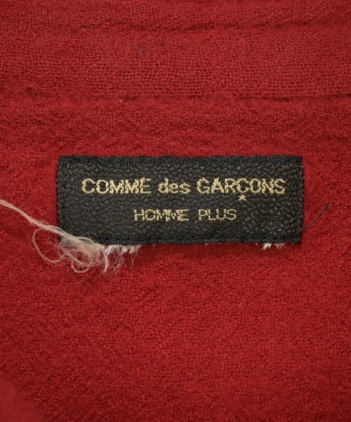 COMME des GARCONS HOMME PLUS（コムデギャルソンオムプリュス）カジュアルシャツ 赤 サイズ:-(L位) メンズ/2200624988649