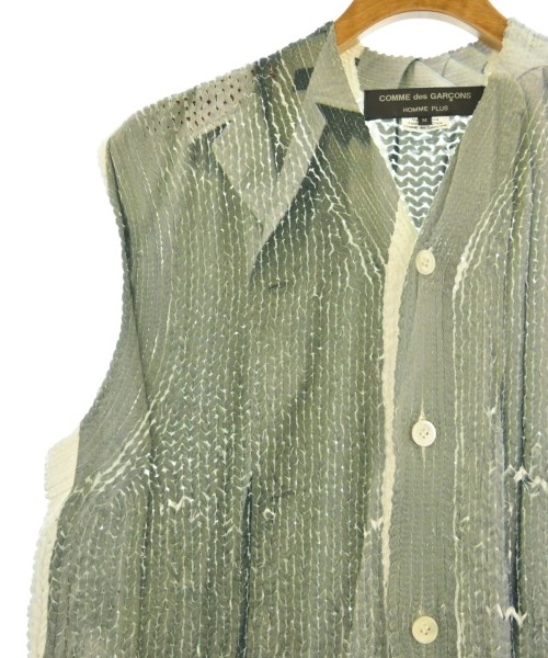 COMME des GARCONS HOMME PLUS（コムデギャルソンオムプリュス）ベスト グレー サイズ:M メンズ/2200611306036