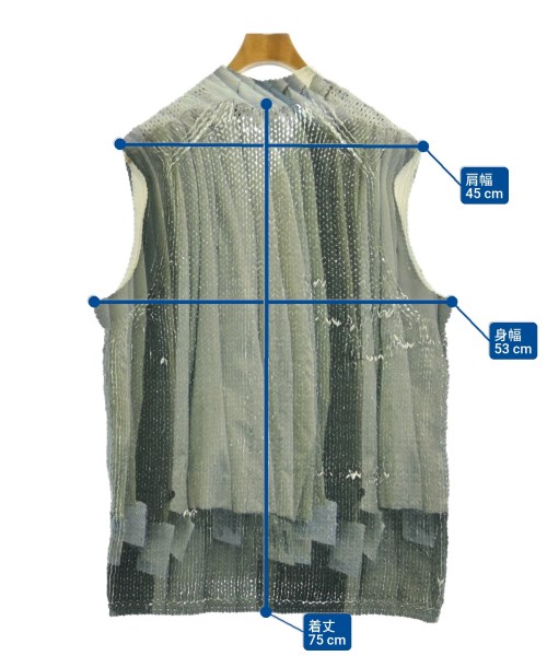 COMME des GARCONS HOMME PLUS（コムデギャルソンオムプリュス）ベスト グレー サイズ:M メンズ/2200611306036