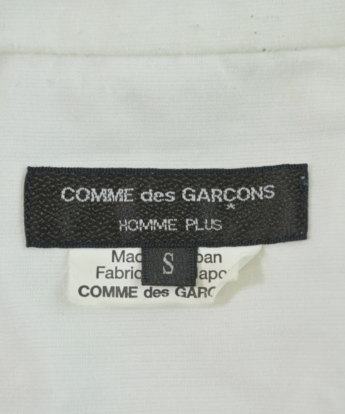 COMME des GARCONS HOMME PLUS（コムデギャルソンオムプリュス）カジュアルシャツ 白 サイズ:S メンズ/2200611601049