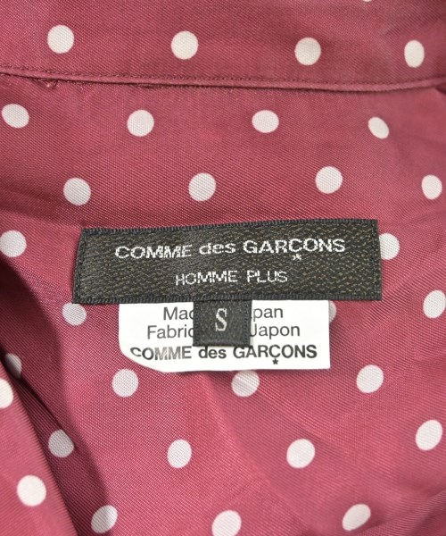 COMME des GARCONS HOMME PLUS（コムデギャルソンオムプリュス）カジュアルシャツ 赤 サイズ:S メンズ/2200611718044