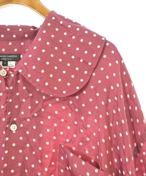 COMME des GARCONS HOMME PLUS（コムデギャルソンオムプリュス）カジュアルシャツ 赤 サイズ:S メンズ/2200611718044