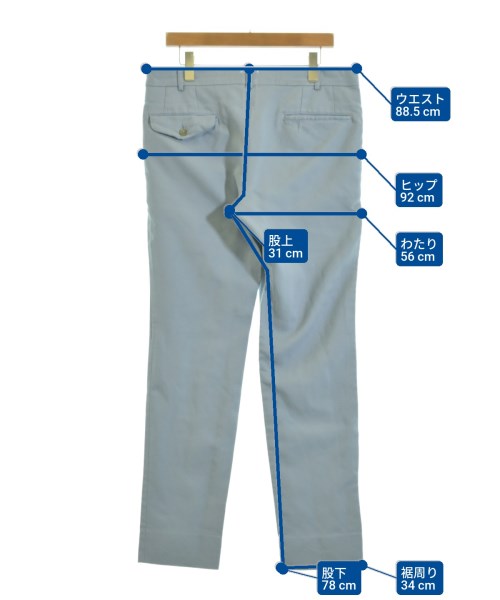 COMME des GARCONS HOMME PLUS（コムデギャルソンオムプリュス）スラックス 青 サイズ:M メンズ/2200611705556