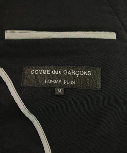 COMME des GARCONS HOMME PLUS（コムデギャルソンオムプリュス）カジュアルジャケット 黒 サイズ:M メンズ/2200611955012