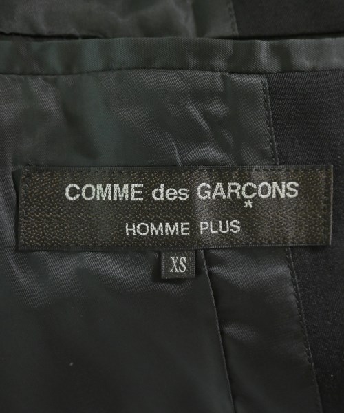 COMME des GARCONS HOMME PLUS（コムデギャルソンオムプリュス）カジュアルジャケット 黒 サイズ:XS メンズ/2200611968012
