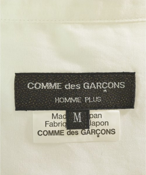 COMME des GARCONS HOMME PLUS（コムデギャルソンオムプリュス）カジュアルシャツ 白 サイズ:M メンズ/2200611968029