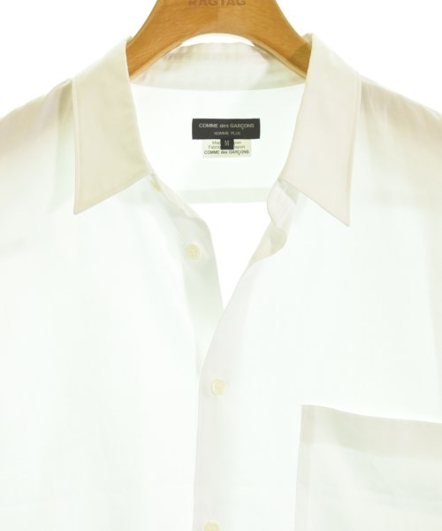 COMME des GARCONS HOMME PLUS（コムデギャルソンオムプリュス）カジュアルシャツ 白 サイズ:M メンズ/2200611968029