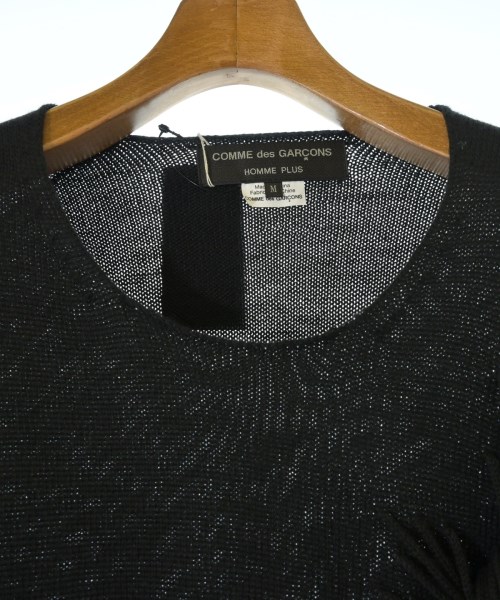 COMME des GARCONS HOMME PLUS（コムデギャルソンオムプリュス）ニット・セーター 黒 サイズ:M メンズ/2200610901140