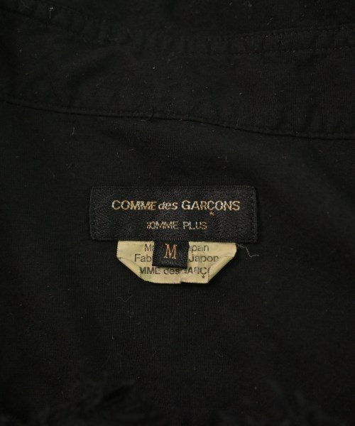 COMME des GARCONS HOMME PLUS（コムデギャルソンオムプリュス）カジュアルシャツ 黒 サイズ:M メンズ/2200612384071