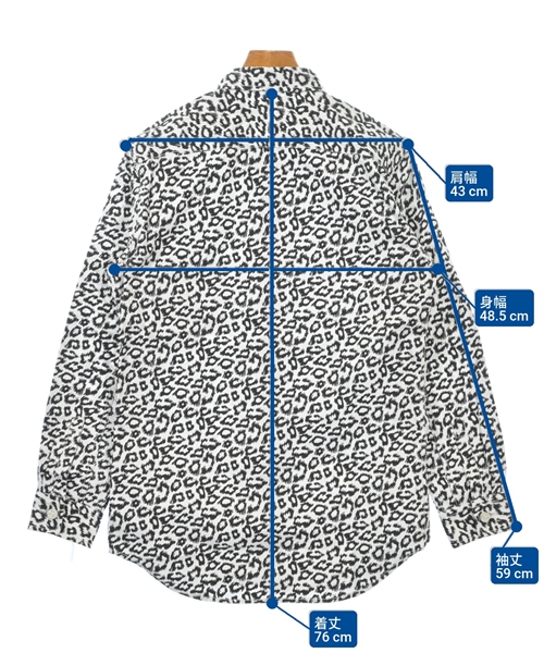COMME des GARCONS HOMME PLUS（コムデギャルソンオムプリュス）カジュアルシャツ 白 サイズ:M メンズ/2200612905108