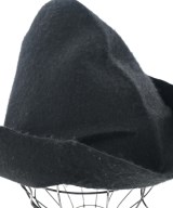 COMME des GARCONS HOMME PLUS（コムデギャルソンオムプリュス）ハット 黒 サイズ:- メンズ/2200608291741