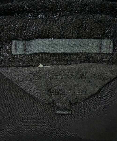 COMME des GARCONS HOMME PLUS（コムデギャルソンオムプリュス）カジュアルジャケット 黒 サイズ:S メンズ/2200612334021