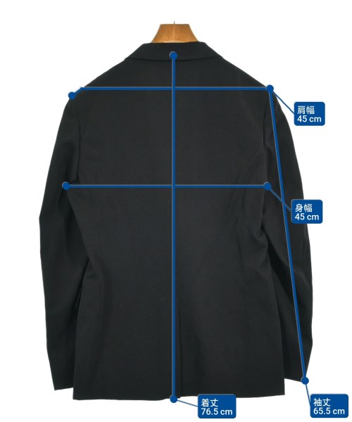 COMME des GARCONS HOMME PLUS（コムデギャルソンオムプリュス）テーラードジャケット 黒 サイズ:M メンズ/2200610701238