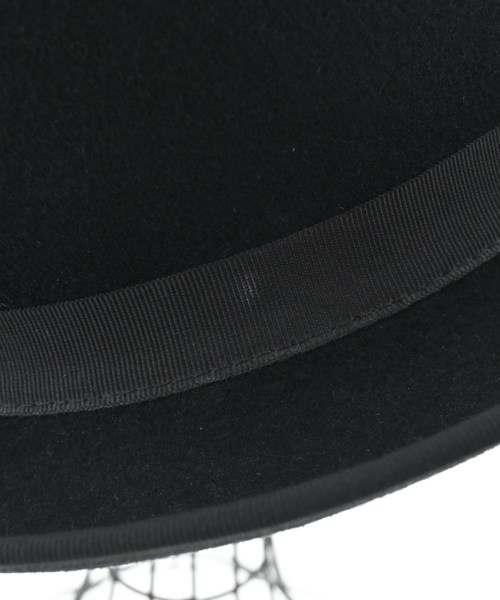 COMME des GARCONS HOMME PLUS（コムデギャルソンオムプリュス）ハット 黒 サイズ:- メンズ/2200613567145