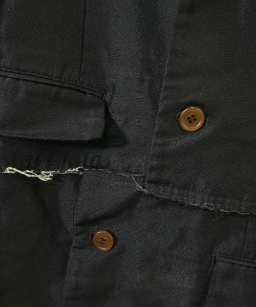 COMME des GARCONS HOMME PLUS（コムデギャルソンオムプリュス）カジュアルジャケット 黒 サイズ:S メンズ/2200613902014