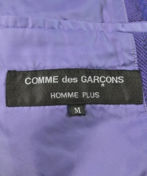 COMME des GARCONS HOMME PLUS（コムデギャルソンオムプリュス）テーラードジャケット 紫 サイズ:M メンズ/2200608074030