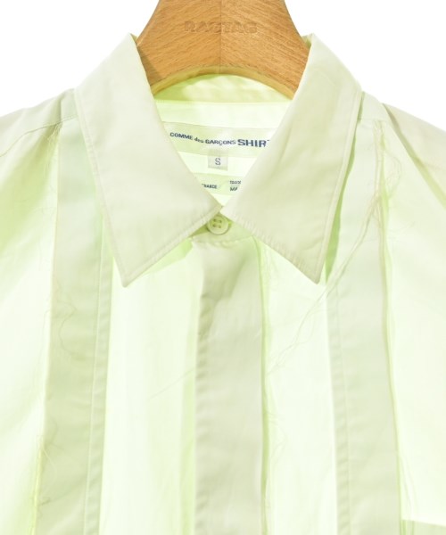 COMME des GARCONS SHIRT（コムデギャルソンシャツ）カジュアルシャツ 緑 サイズ:S メンズ/2200608074108