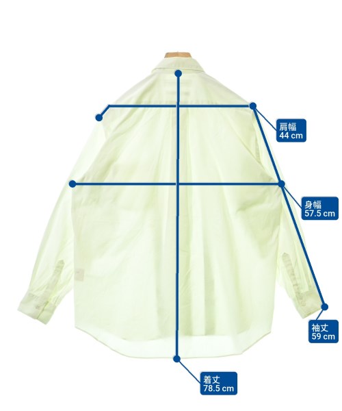 COMME des GARCONS SHIRT（コムデギャルソンシャツ）カジュアルシャツ 緑 サイズ:S メンズ/2200608074108