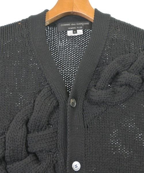 COMME des GARCONS HOMME PLUS（コムデギャルソンオムプリュス）カーディガン 黒 サイズ:M メンズ/2200614950014