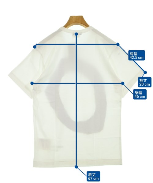 COMME des GARCONS HOMME PLUS（コムデギャルソンオムプリュス）Tシャツ・カットソー 白 サイズ:S メンズ/2200609616109