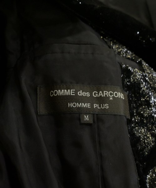 COMME des GARCONS HOMME PLUS（コムデギャルソンオムプリュス）ジャケット 黒 サイズ:M メンズ/2200615311012