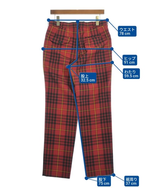 COMME des GARCONS HOMME PLUS（コムデギャルソンオムプリュス）その他 赤 サイズ:S メンズ/2200615904030