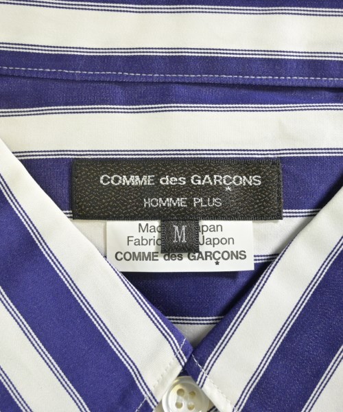 COMME des GARCONS HOMME PLUS（コムデギャルソンオムプリュス）カジュアルシャツ 紺 サイズ:M メンズ/2200616036037