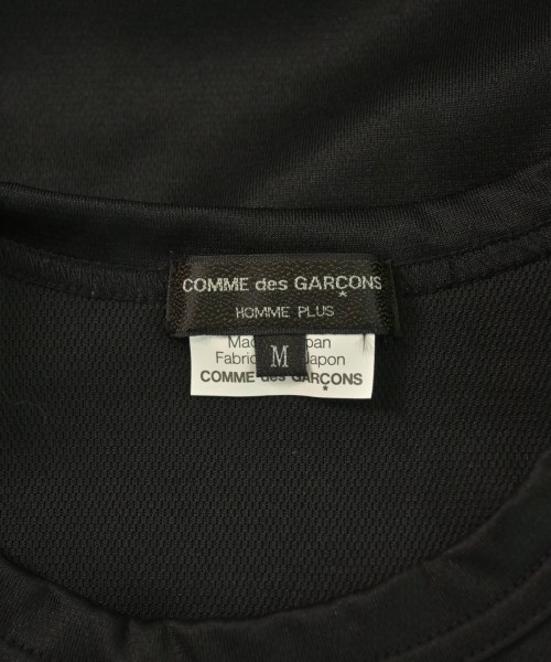 COMME des GARCONS HOMME PLUS（コムデギャルソンオムプリュス）Tシャツ・カットソー 黒 サイズ:M メンズ/2200616174012