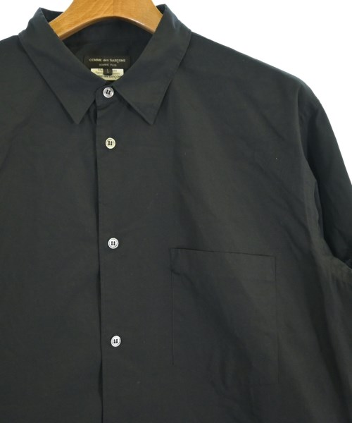 COMME des GARCONS HOMME PLUS（コムデギャルソンオムプリュス）カジュアルシャツ 黒 サイズ:L メンズ/2200616214015