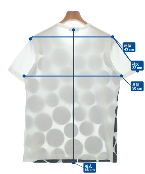 COMME des GARCONS HOMME PLUS（コムデギャルソンオムプリュス）Tシャツ・カットソー 白 サイズ:M メンズ/2200616804070