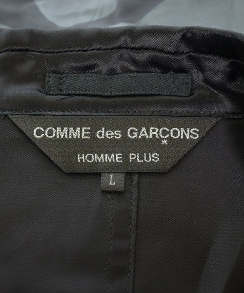 COMME des GARCONS HOMME PLUS（コムデギャルソンオムプリュス）ステンカラーコート 黒 サイズ:L メンズ/2200613136068