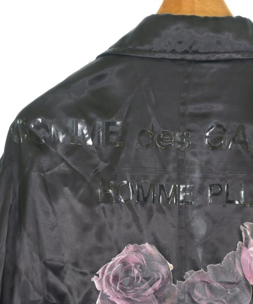 COMME des GARCONS HOMME PLUS（コムデギャルソンオムプリュス）ステンカラーコート 黒 サイズ:L メンズ/2200613136068