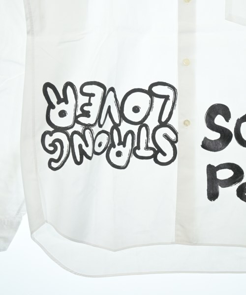 COMME des GARCONS HOMME PLUS（コムデギャルソンオムプリュス）カジュアルシャツ 白 サイズ:M メンズ/2200613136082