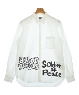 COMME des GARCONS HOMME PLUS（コムデギャルソンオムプリュス）カジュアルシャツ 白 サイズ:M メンズ/2200613136082