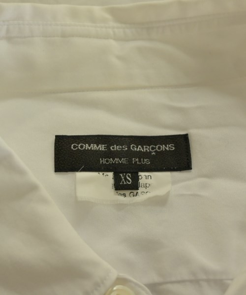 COMME des GARCONS HOMME PLUS（コムデギャルソンオムプリュス）カジュアルシャツ 白 サイズ:XS メンズ/2200618404063
