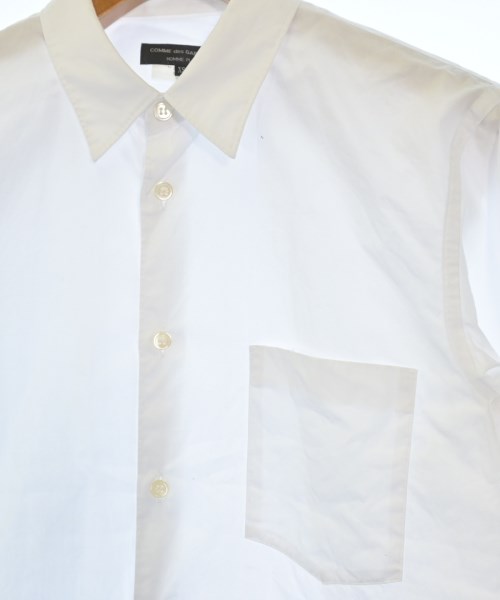COMME des GARCONS HOMME PLUS（コムデギャルソンオムプリュス）カジュアルシャツ 白 サイズ:XS メンズ/2200618404063