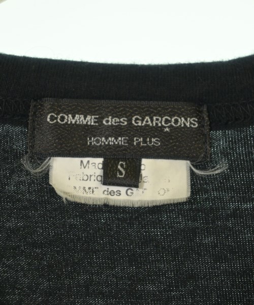 COMME des GARCONS HOMME PLUS（コムデギャルソンオムプリュス）Tシャツ・カットソー 黒 サイズ:S メンズ/2200618404087