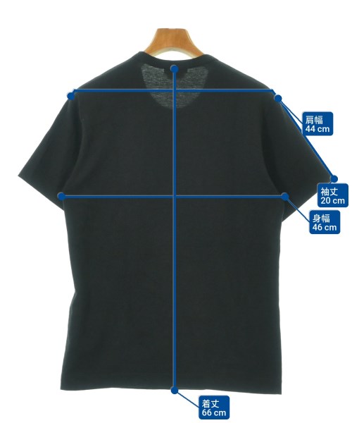 COMME des GARCONS HOMME PLUS（コムデギャルソンオムプリュス）Tシャツ・カットソー 黒 サイズ:S メンズ/2200618404087